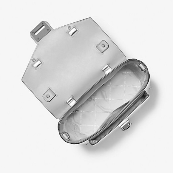 Michael Kors Medium Metallic Satchel - Picture 3 of 7